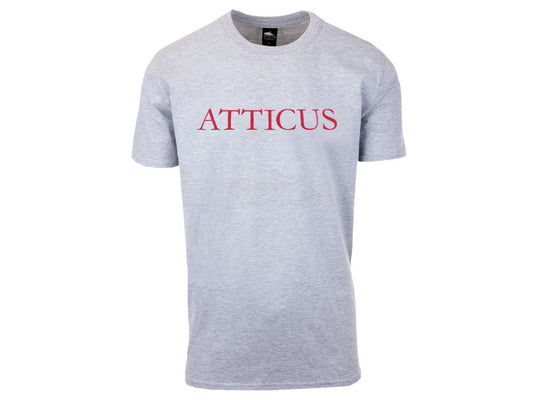 Atticus Logo T-Shirt Heather Grey