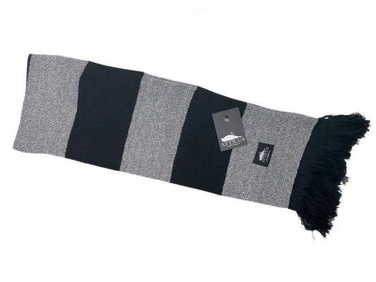 Huston Scarf Black/Heather Grey