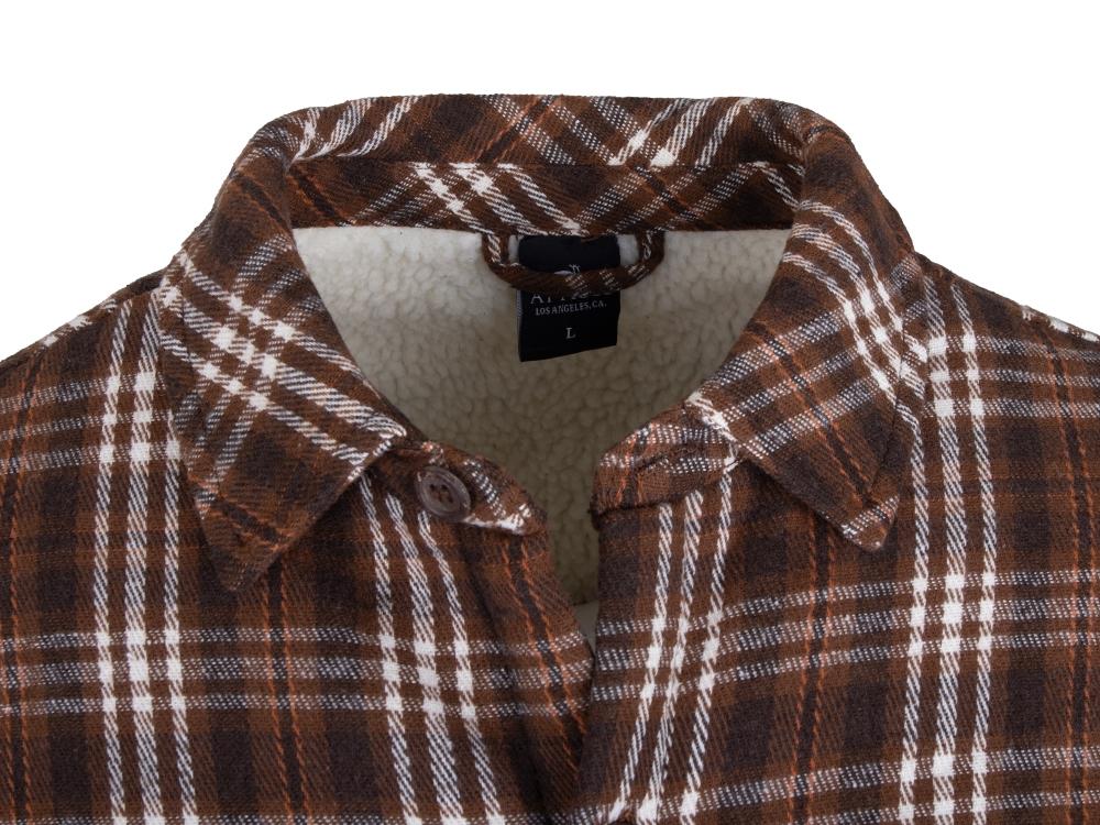 Jeremy Flannel Shirt Brown