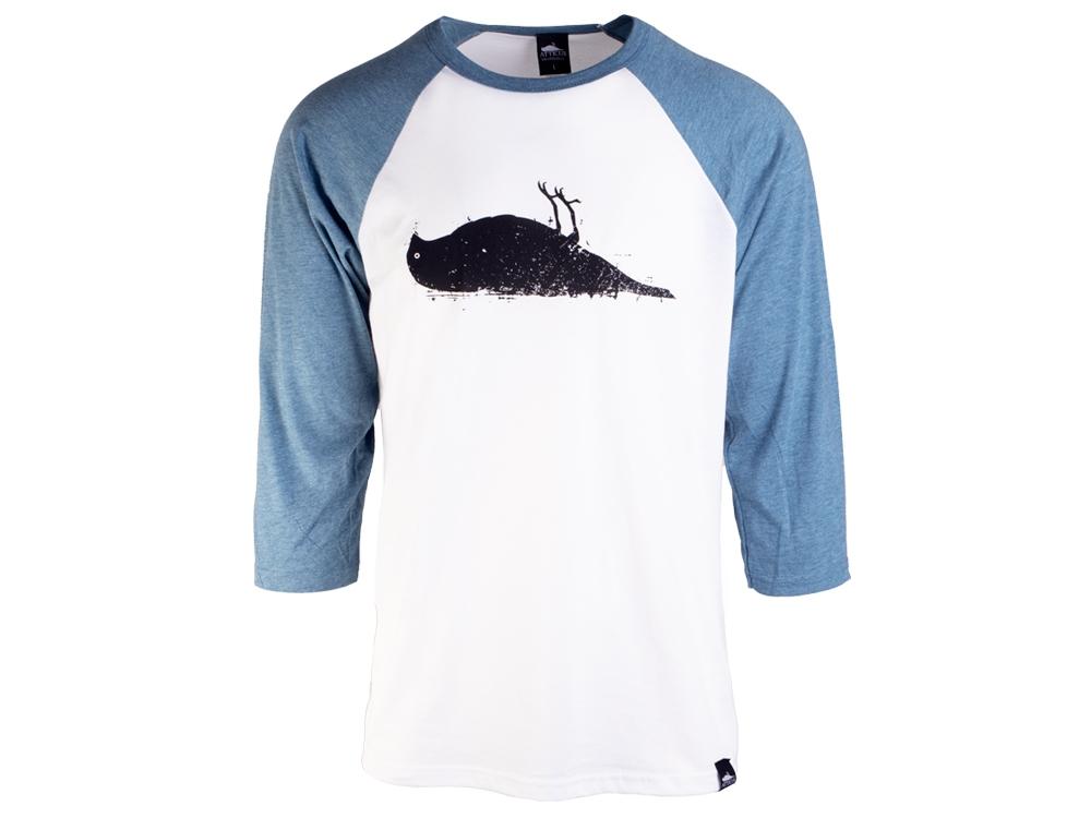 ATCS Bird Baseball T-Shirt White/Blue