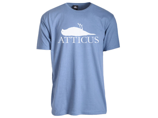 ATCS Brand Logo T-Shirt Indigo Blue