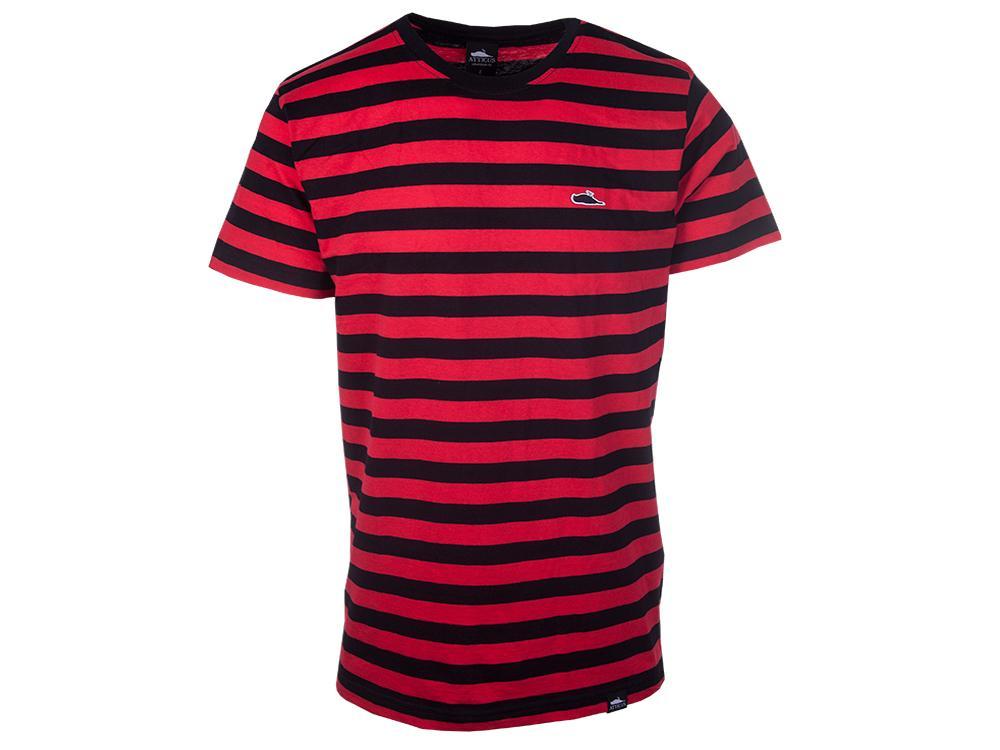 Frame Stripe Shirt Black/Red