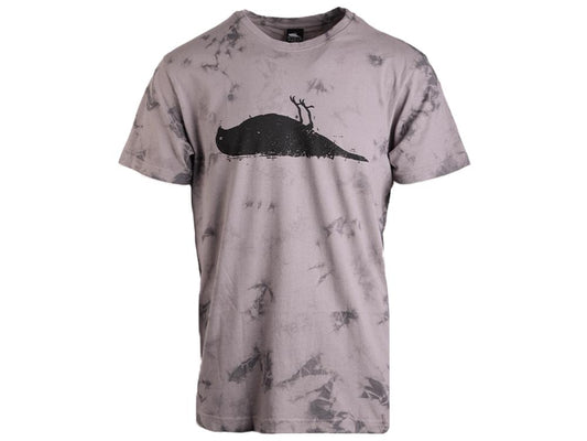 Bird Batik T-Shirt Black